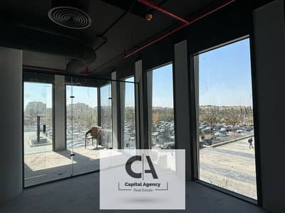 fully finished with Ac's Admin office 230M for rent in EDNC Sodic - New Cairo