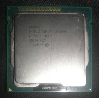 بروسيسور intel core i3 2100  مستعمل