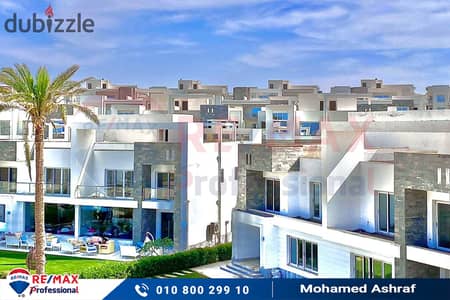 Chalet in the heart of Ras El Hekma, Sea View Project, with a 50% discount