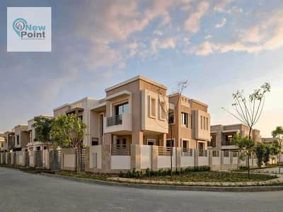 With Madinaty, own a distinctive 4-bedroom villa in the heart of Mostakbal City in Sarai Compound - in front of the airport