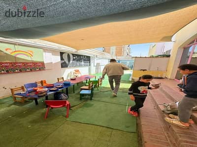 Nursery Licensed with Pool + A/Cs rented 860 m in El Shorouk City 1