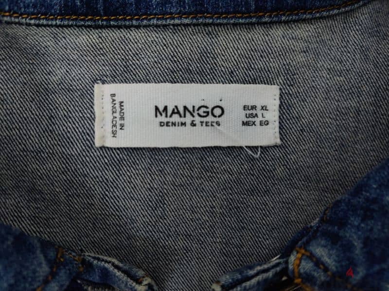 original MANGO women's denim jacket 2