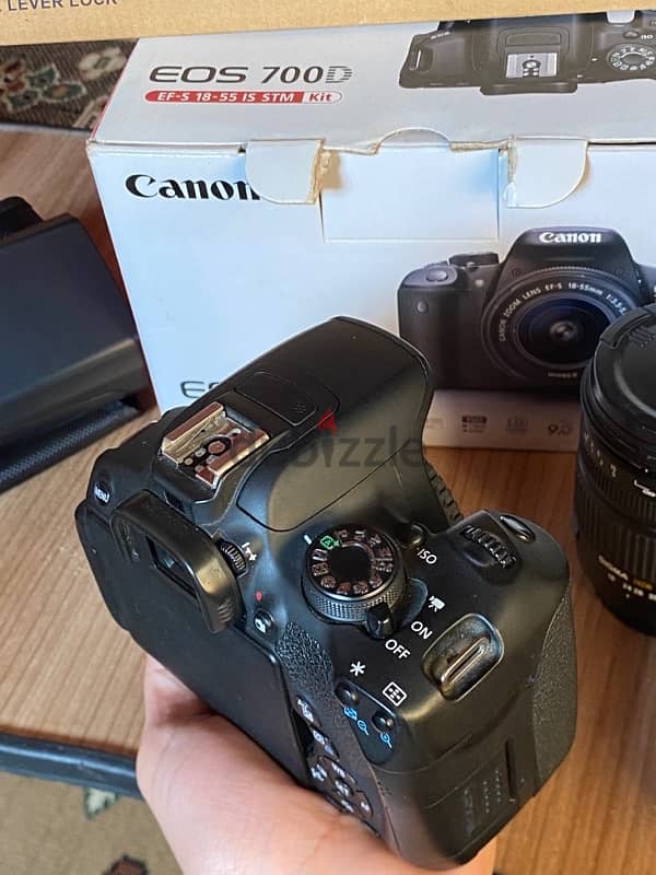 package canon 700d 2