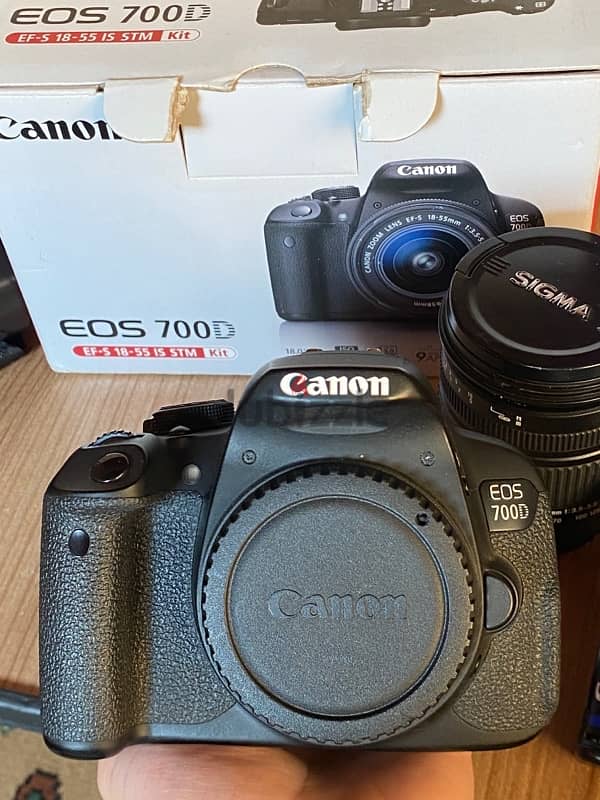 package canon 700d 3