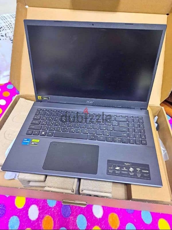 Acer Aspire 7 _core i5_12gen_H_RTX 3050 0