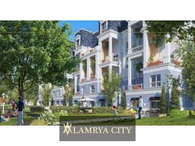 Apartment for sale in I City Compound, Northern Expansions.  215m, 4 rooms, 4 bathrooms. Down payment: 5% only, with installments over 10 years