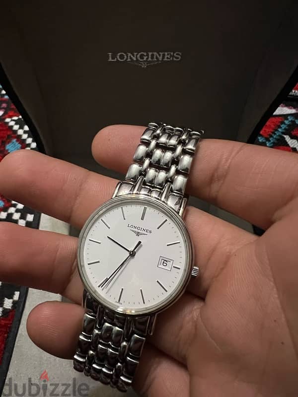 LONGINES PRESENCE Men's Watch Original with box Item No. L4.790. 4.12. 6 0