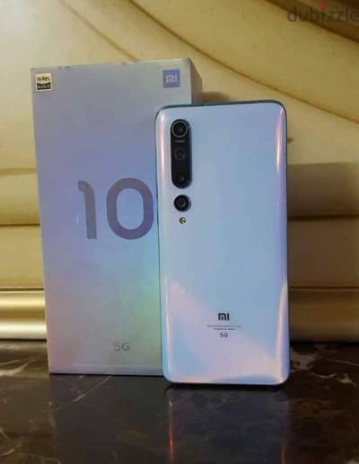 Xiaomi Mi 10 256G 2 Sim With Box جهاز فلاجشيب حاله نادره جداً