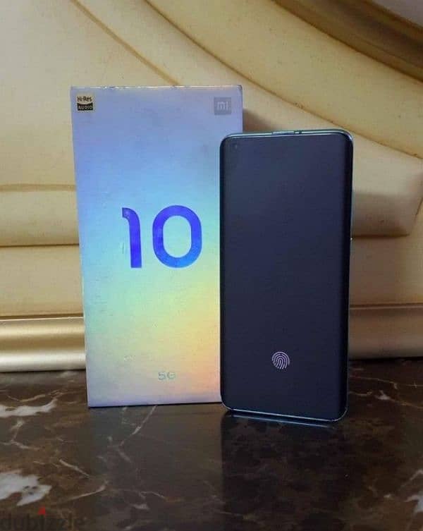 Xiaomi Mi 10 256G 2 Sim With Box جهاز فلاجشيب حاله نادره جداً 1