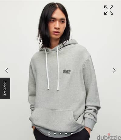 All Saint Grey Hoodie