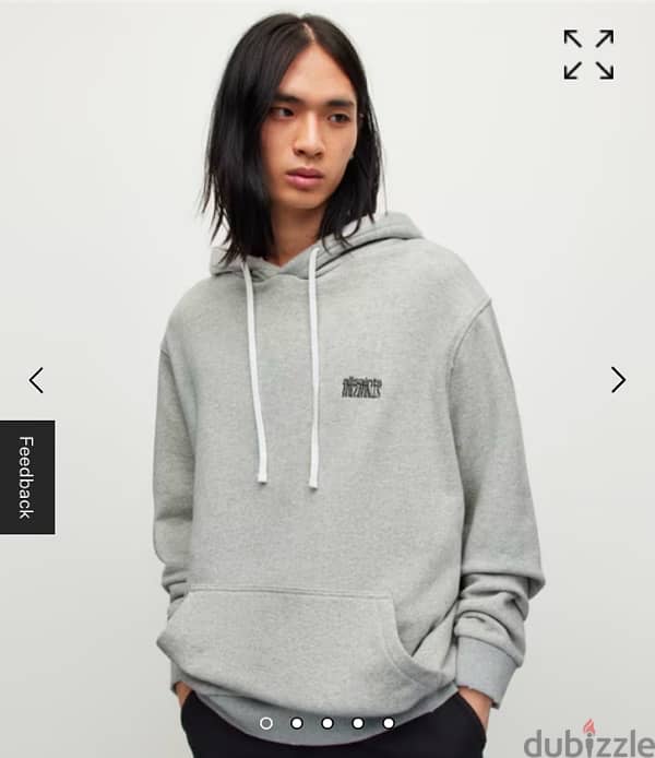 All Saint Grey Hoodie 0