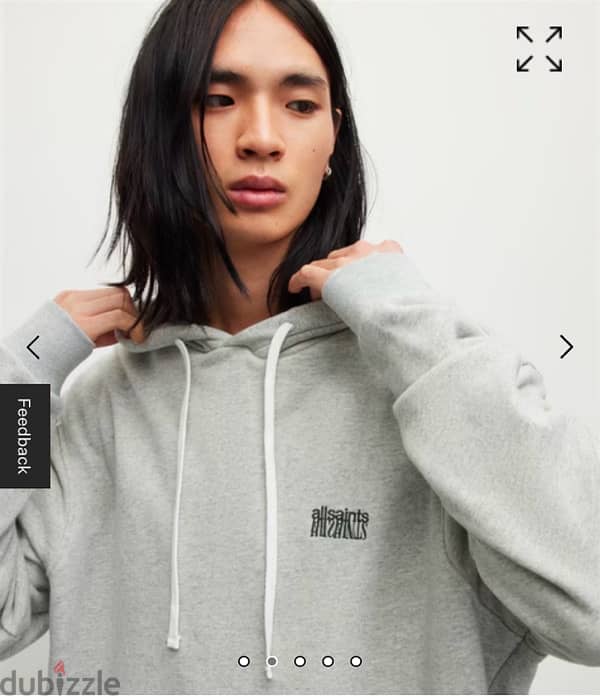 All Saint Grey Hoodie 1