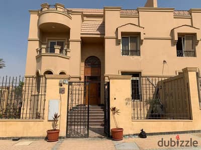 twin house fully finished for sale in water way 2 new cairo prime location under market price