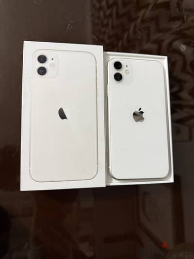 I phone 11 - used - white