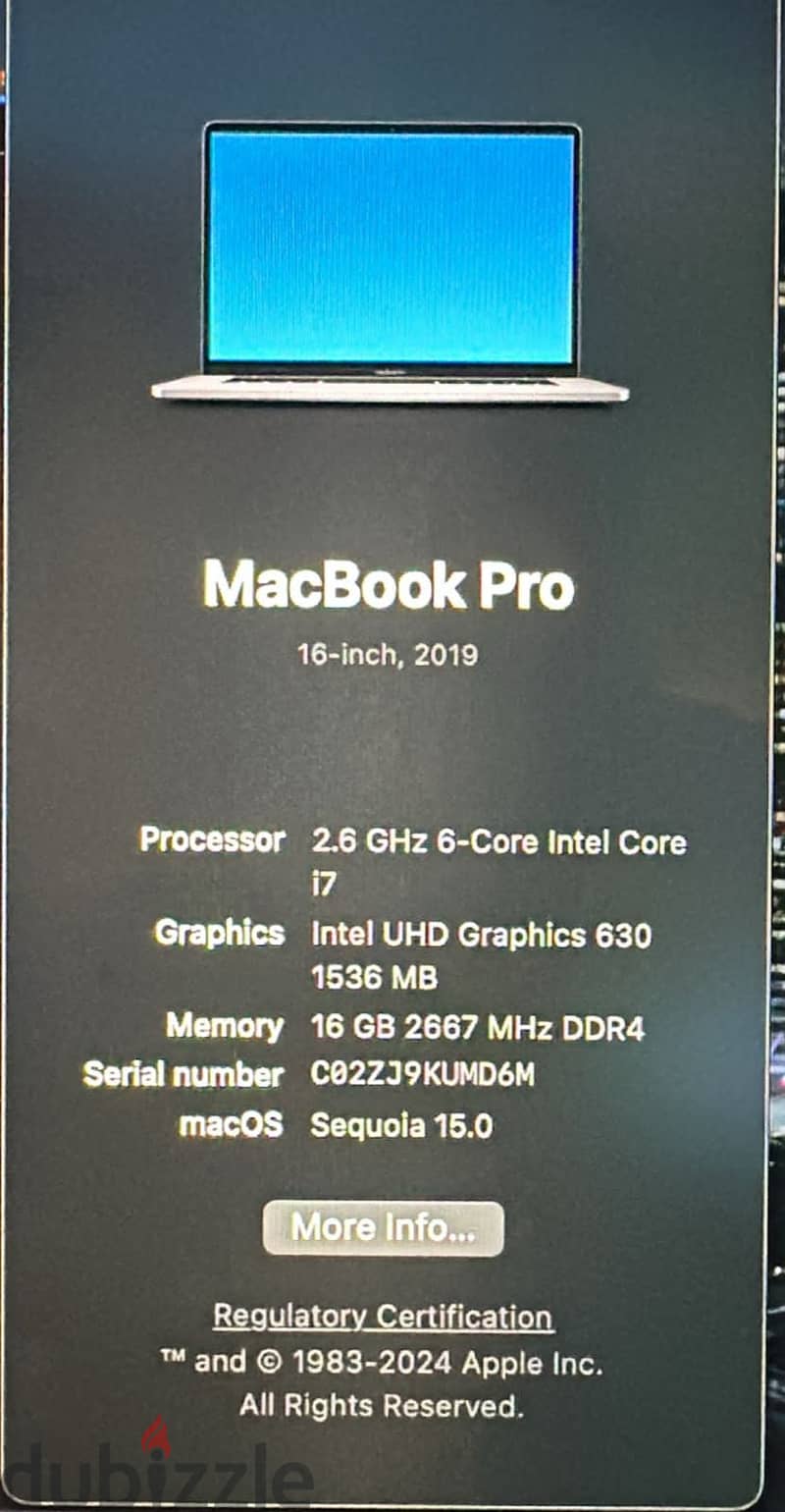 Apple MACbook Pro 2019 3