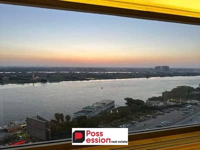 Luxurious 59m² Apartment with Nile & Pyramids View in Rêve Du Nil Tower, Maadi