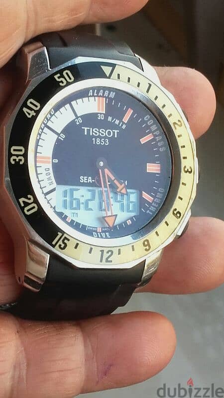 tissot sea touch 5