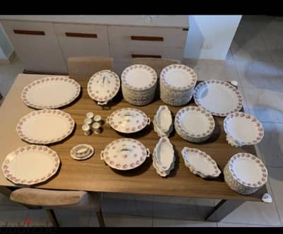 Vintage Carl Tielsch set of plates and bowls ( CT)