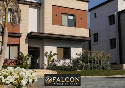 Villa for sale in the Fifth Settlement, New Cairo, near Hyde Park, near District 5, and next to Mivida