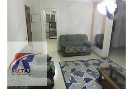 Apartment for rent furnished in the tenth district, Nasr City                                                                                        .