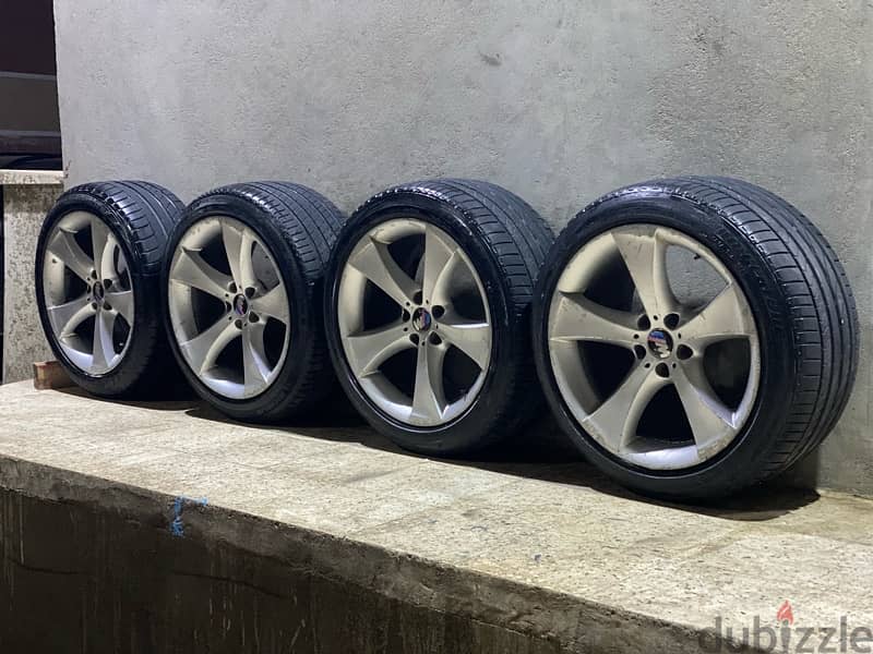 BMW X6 Rims with Tires 2