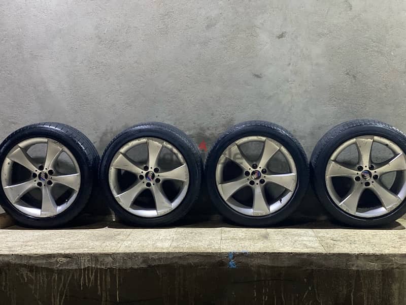 BMW X6 Rims with Tires 3