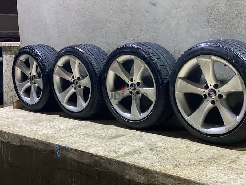 BMW X6 Rims with Tires 5