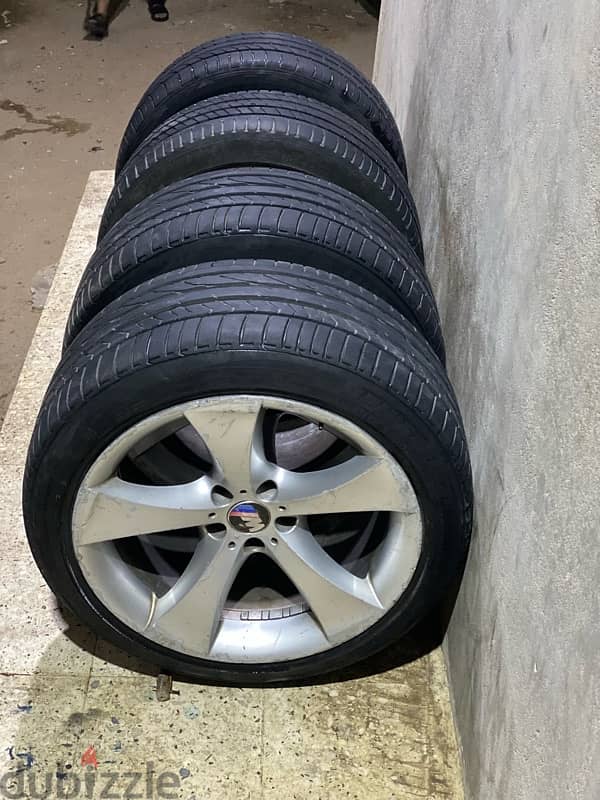 BMW X6 Rims with Tires 6