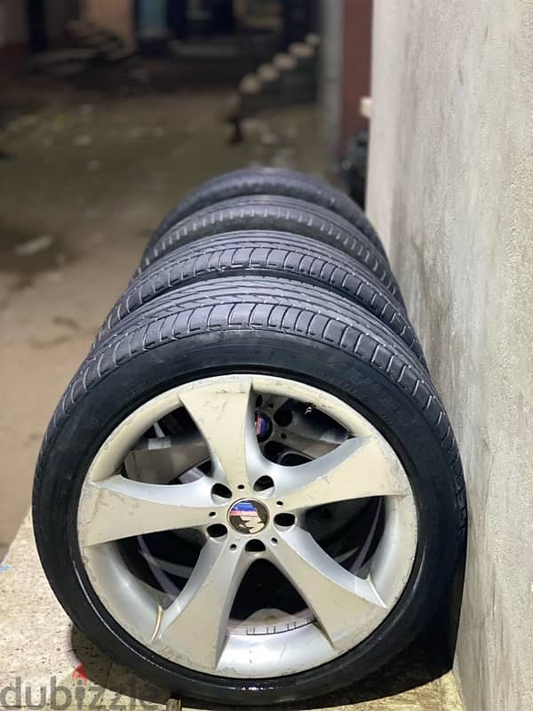 BMW X6 Rims with Tires 7