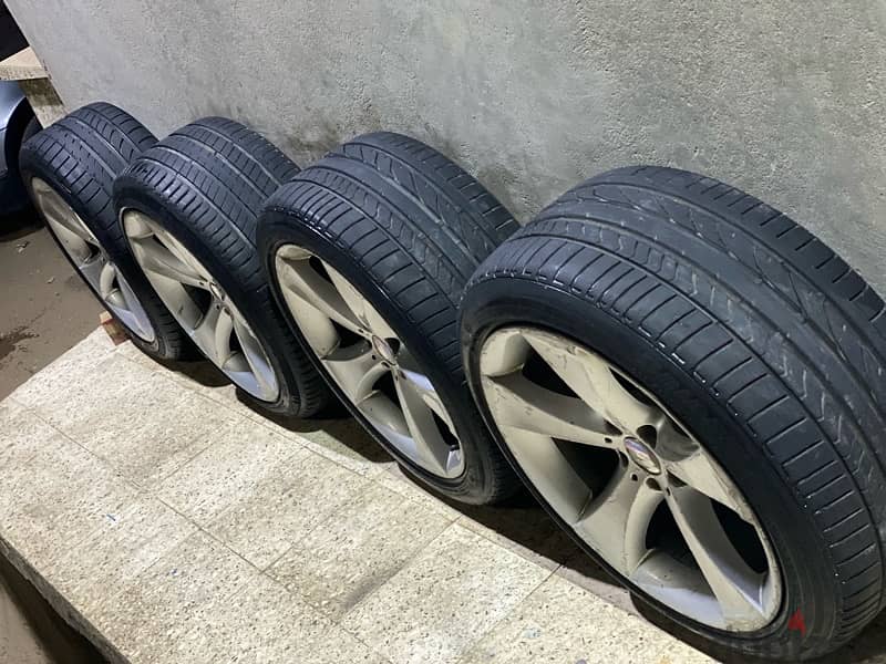 BMW X6 Rims with Tires 8