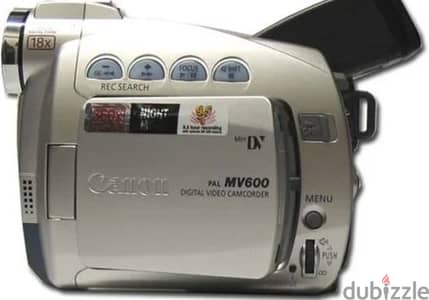 Canon MV600i Digital Video Camcorder – كاميرا فيديو رقمية