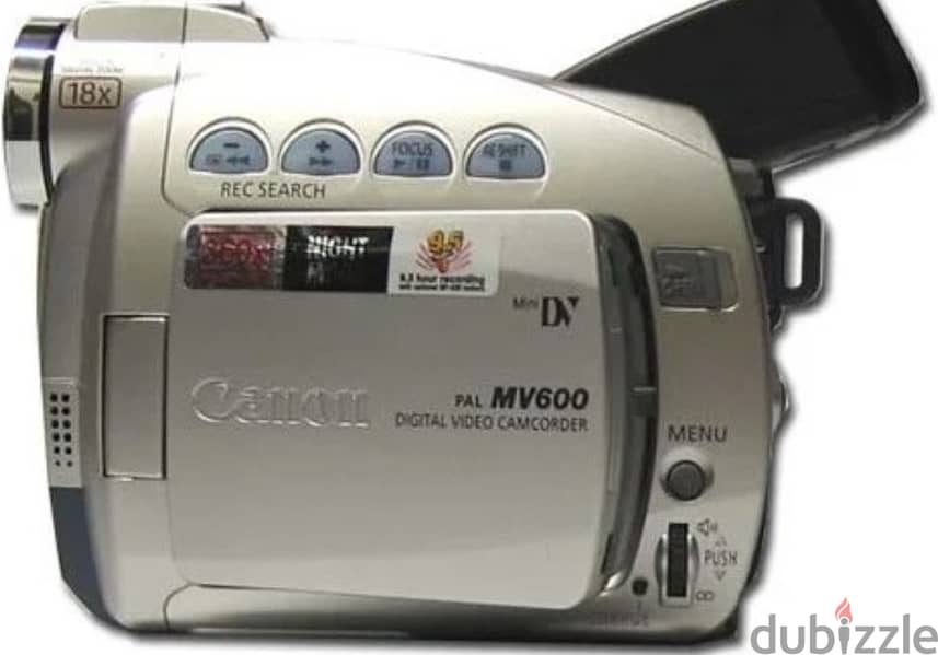 Canon MV600i Digital Video Camcorder – كاميرا فيديو رقمية 0