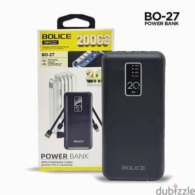 BOLICE BO-27 20000MAH BOLICE POWERBANK