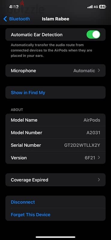 سماعه ابل اصليه AirPods2 1