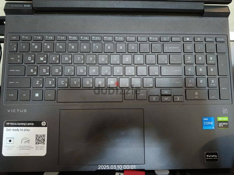 HP Victus 15.6 i5 12450H GTX 1650 SSD 512 RAM 16G (Cam does not work) 2