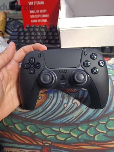 ps5 controller black معاه ضمان ٦ شهور من الشامي