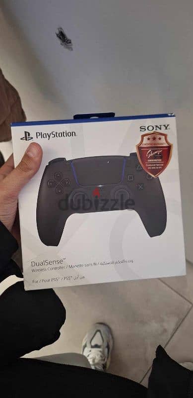 ps5 controller black معاه ضمان ٦ شهور من الشامي 1