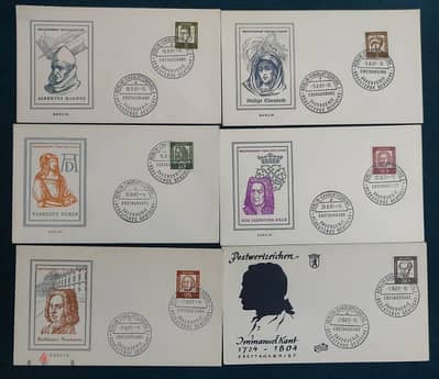 مجموعة أظرف اول يوم المانيا stamps - طوابع