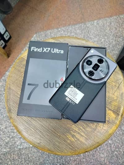 OPPO Find X 7 Ultra dual sim 512/16G Black كالجديد