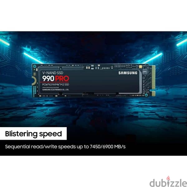 Samsung 990 PRO GEN 4.0 NVMe 2TB 1