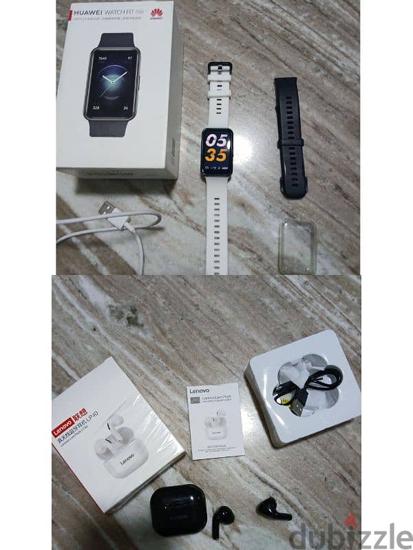 Huawei watch fit &Lenovo LP40 0