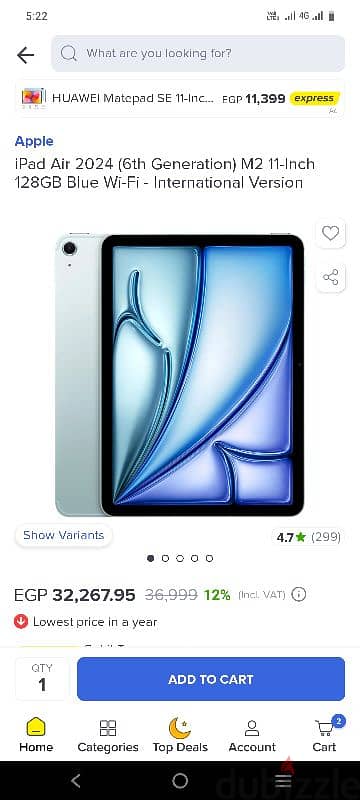 ipad air m2 2024