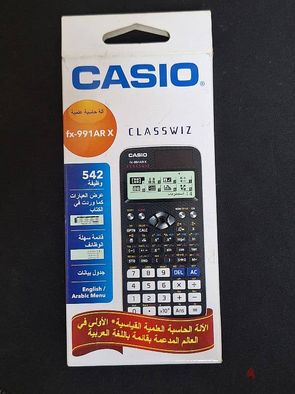 Casio fx-991 arx جديدة 0