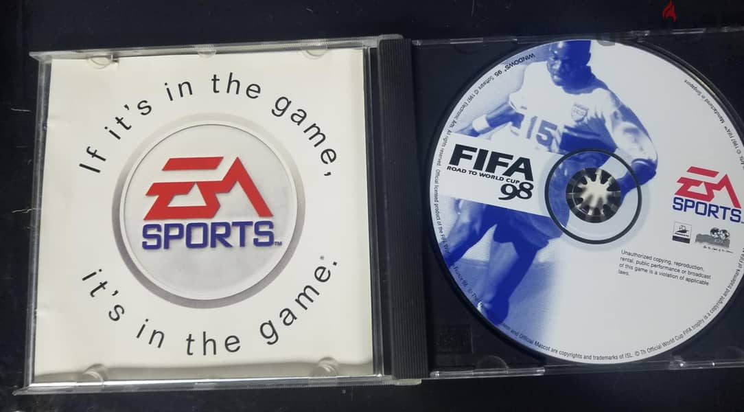 FIFA98 PC CD Original 1