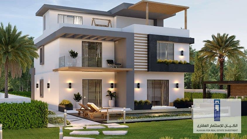 Best price for a standalone villa in New Zayed (with a 10% discount and installments up to 10 years) in GreenVille Compound 0