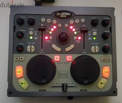 Hercules DJ Controller MP3 USB Mixer Mk2 PC/MAC