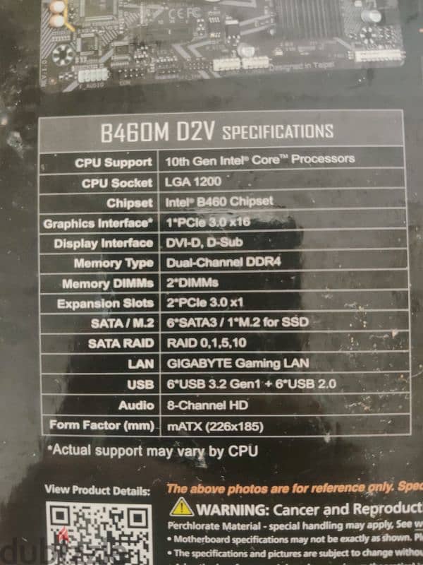 gigabyte b460m d2v 3