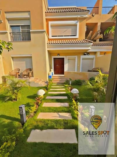 For sale with a 50% discount for cash, a sea villa in Sarai Compound, minutes from the Fifth Settlement