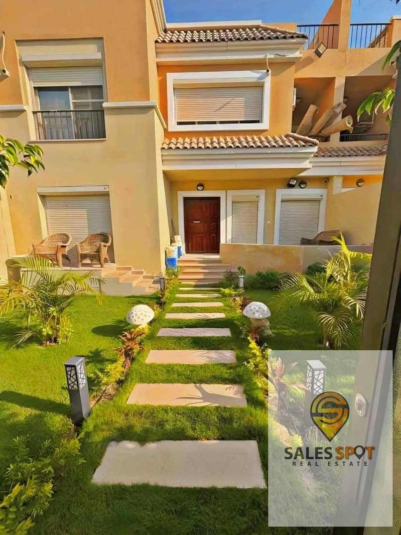 For sale with a 50% discount for cash, a sea villa in Sarai Compound, minutes from the Fifth Settlement 0