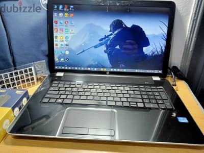 Hp pavilion الجهاز لم يستخدم رام ١٦ من بلجيكا ١٧ انش